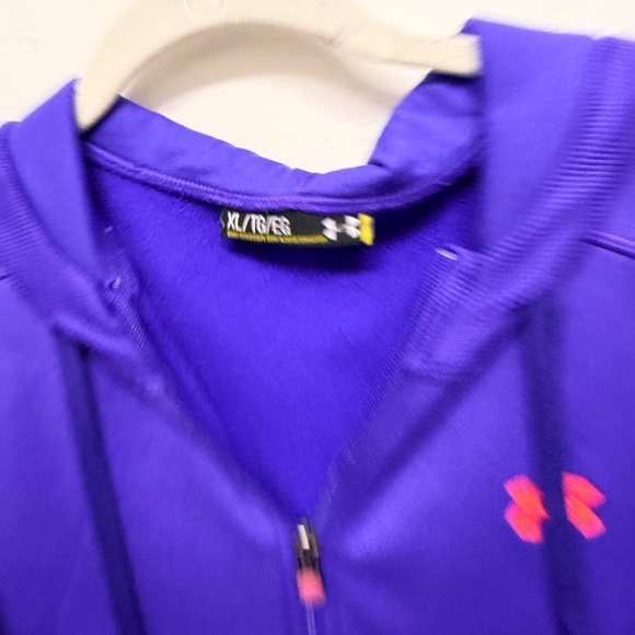 Under Armour Vibrant Purple Hoodie - Picture 4 of 7